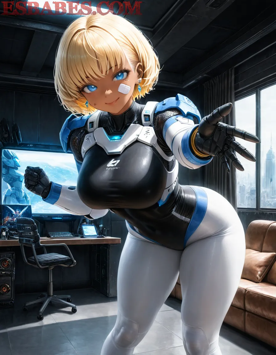 Arte ilustración increíble de Anime Girl Shonen Ecchi Fan Service Harem generado por IA