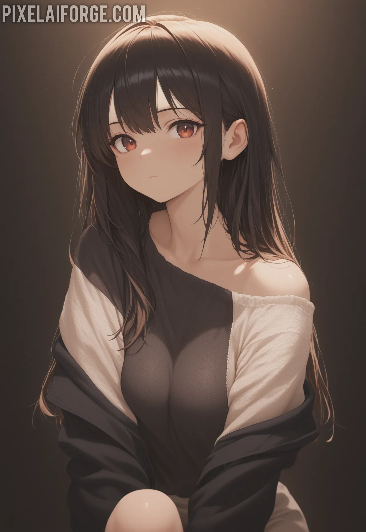 Arte ilustración increíble de Anime Girl Watch Anime Demon Slayer Best Anime Blue Box generado por IA