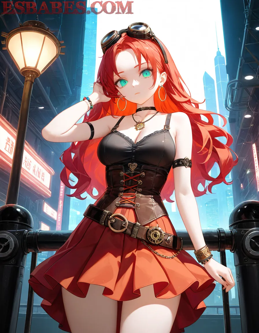 Arte ilustración increíble de Anime Girl Yoasobi Samurai Champloo Anime Dubbed Neon Genesis Evangelion generado por IA