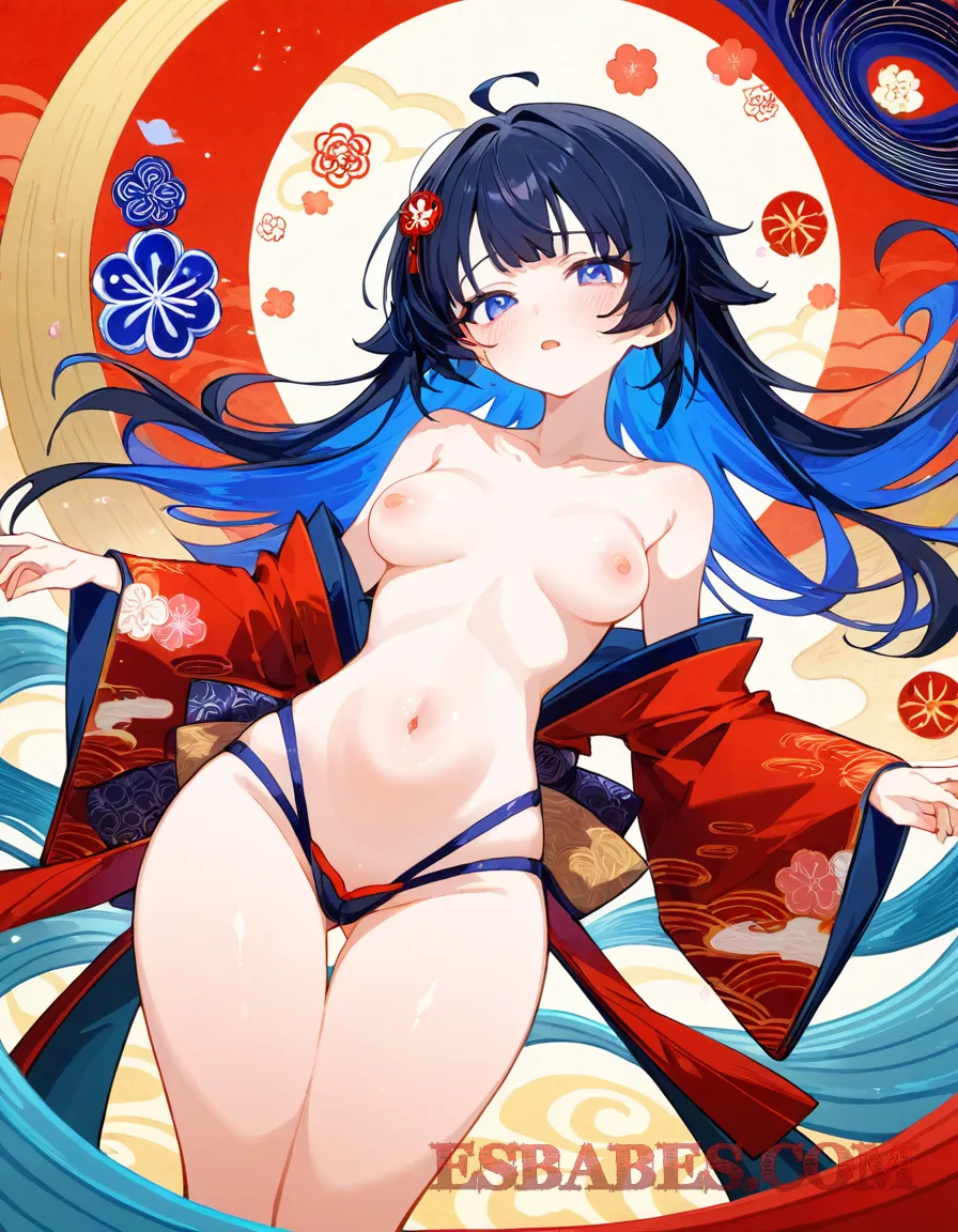 Arte ilustración increíble de Anime Kaiju No 8 Bleach Anime Dubbed Yuri generado por IA