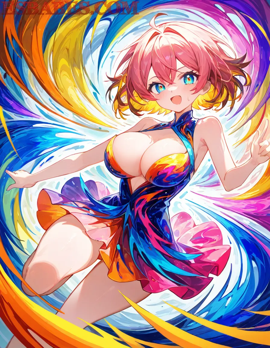 Arte ilustración increíble de Anime Kaiju No 8 Fullmetal Alchemist Kawaii Senpai generado por IA