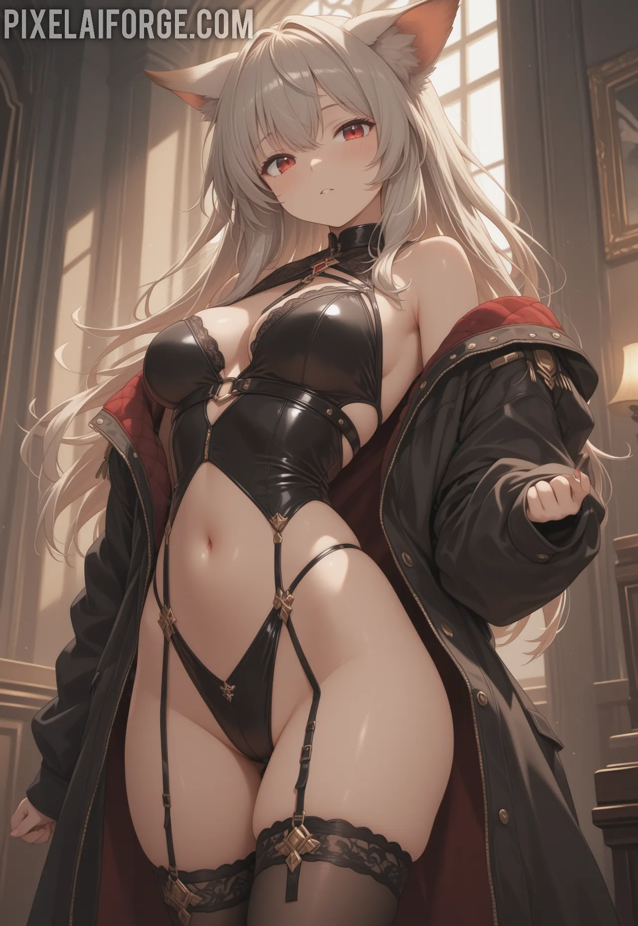 Arte ilustración increíble de Anime Lazarus Hidive Anime Expo Shounen Ai generado por IA