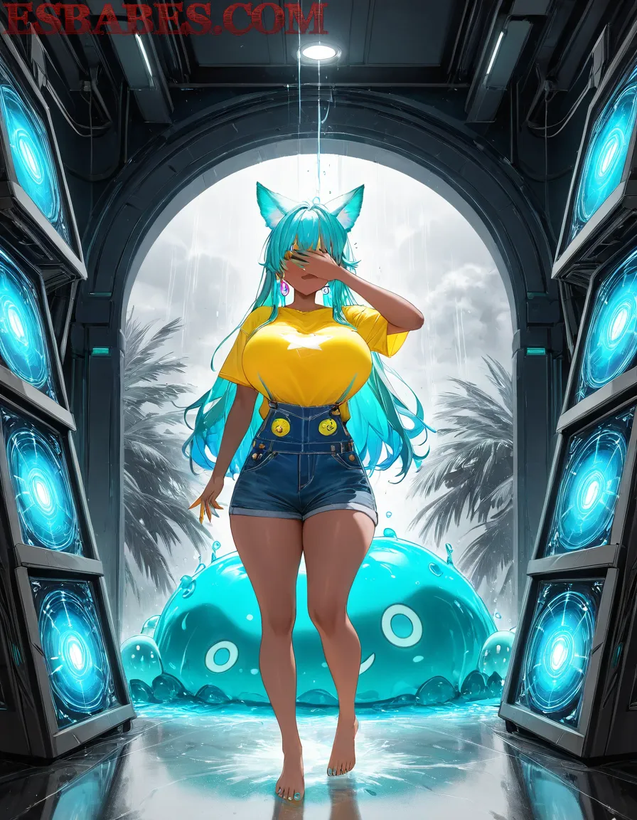 Arte ilustración increíble de Anime Manga Anime Dubbed Shounen Ai Maid generado por IA