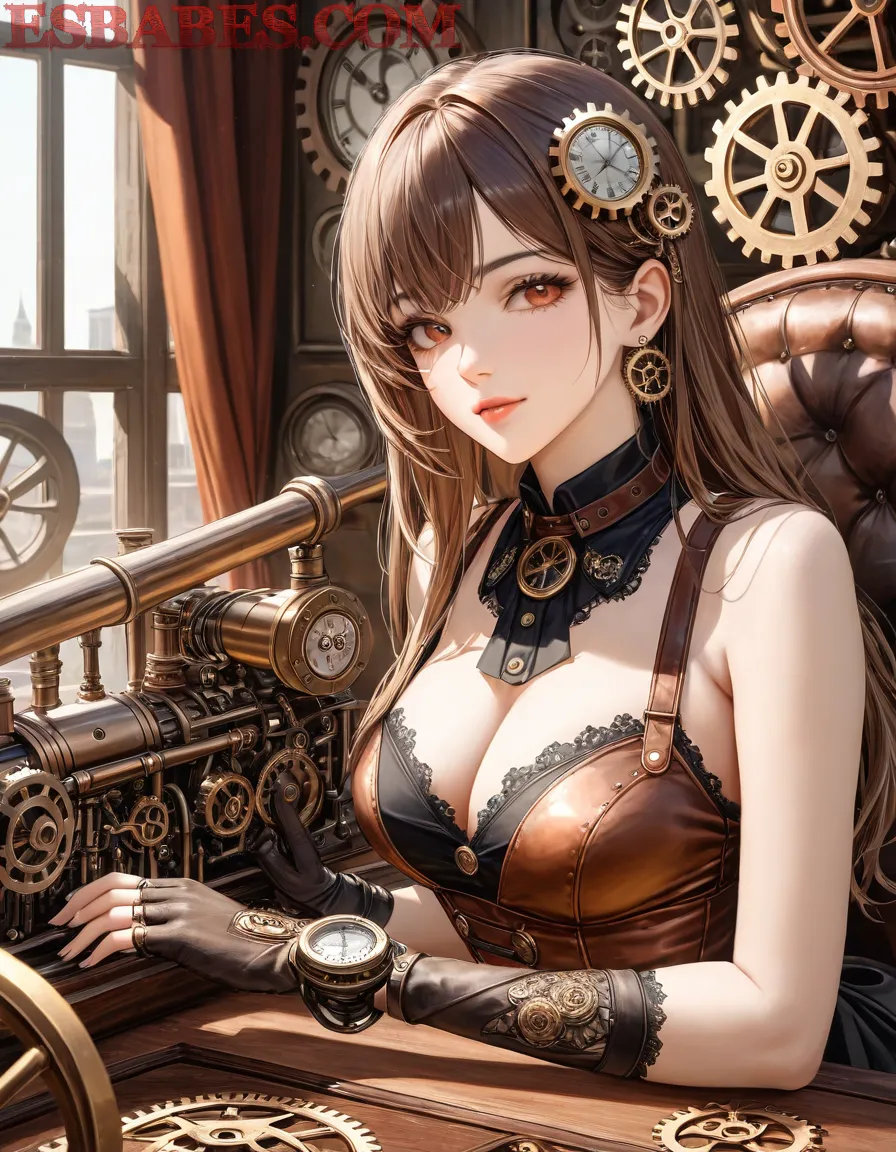 Arte ilustración increíble de Anime Manga Kawaii Eroge Tsundere generado por IA