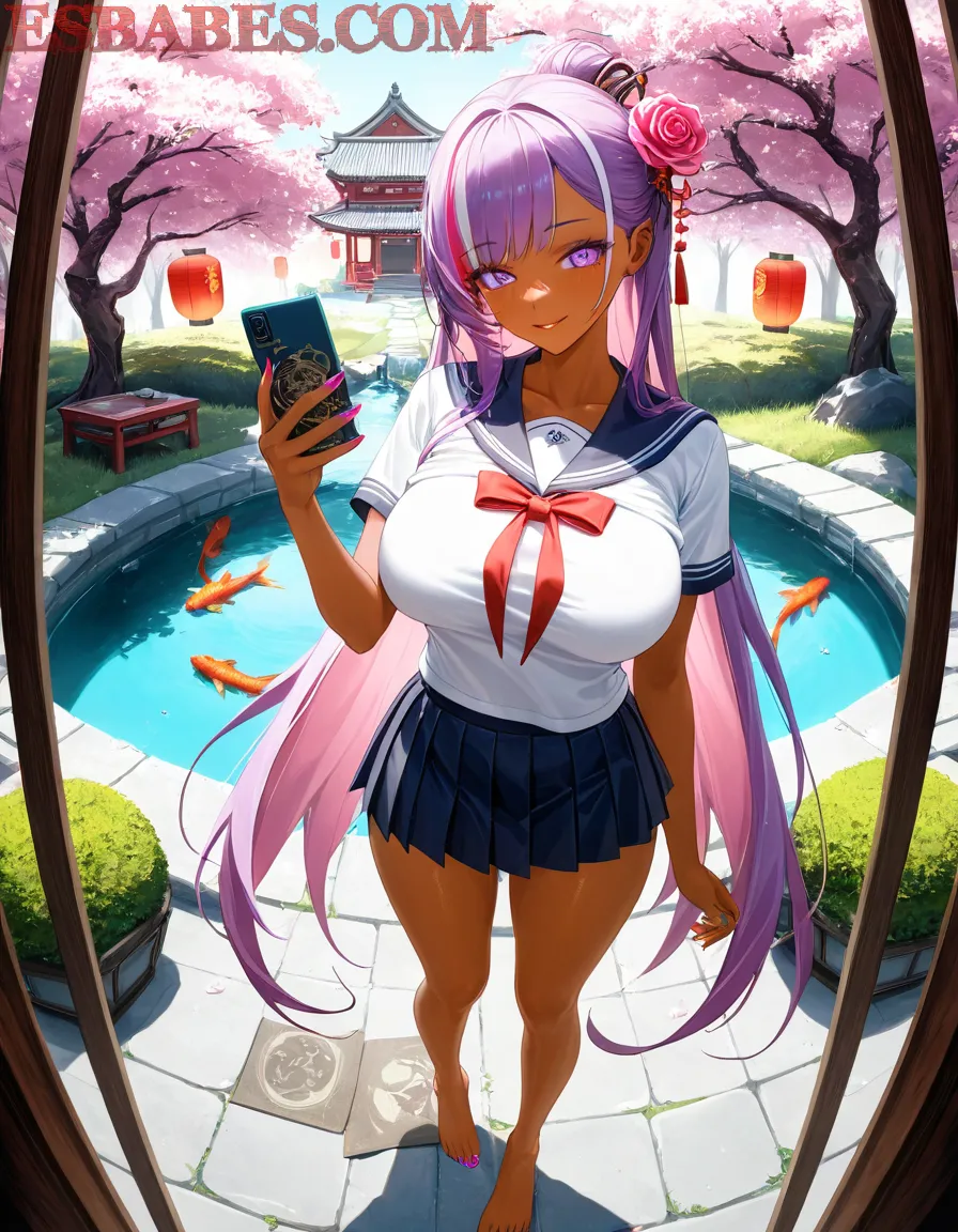 Arte ilustración increíble de Anime Movies Hidive Bishoujo Bara Senpai generado por IA