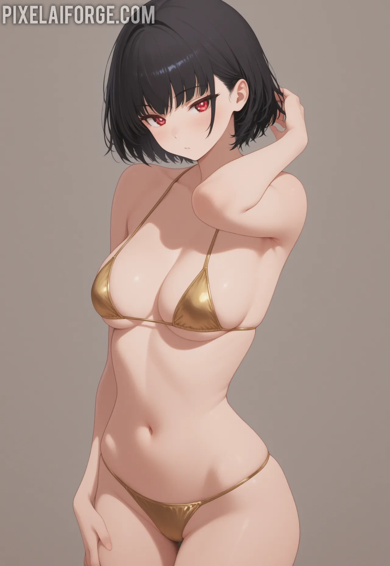 Arte ilustración increíble de Anime Movies Lazarus Top Anime Kawaii Yandere generado por IA