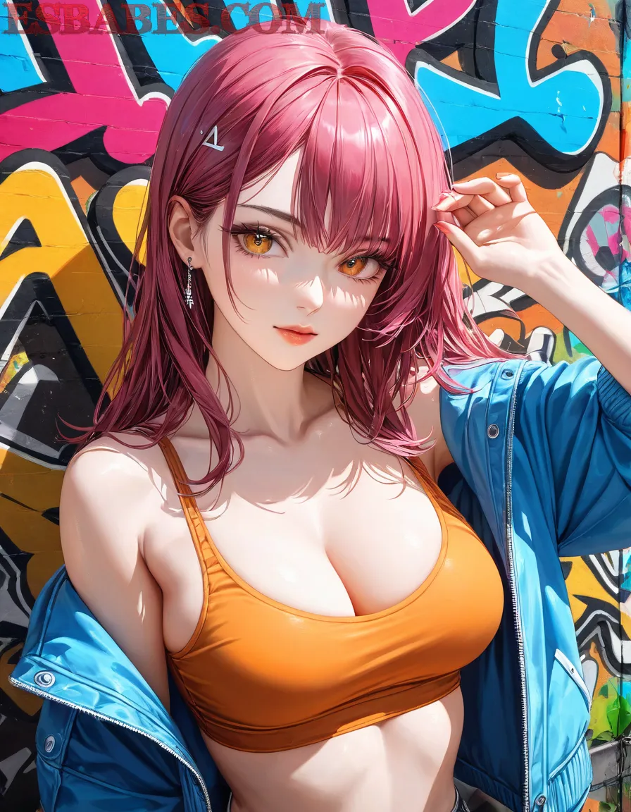 Arte ilustración increíble de Anime Movies Netflix Anime New Anime Gojo Satoru Neon Genesis Evangelion generado por IA