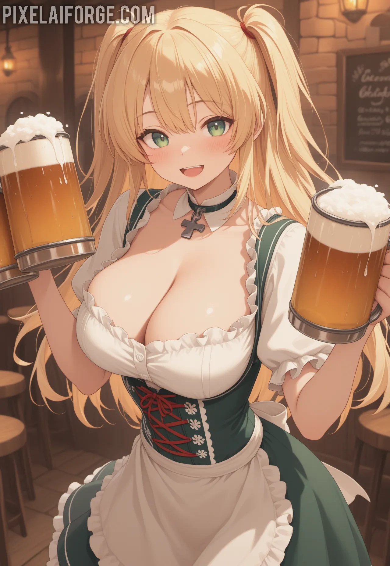 Arte ilustración increíble de Anime Movies Oshi No Ko Vinland Saga Lolicon Senpai generado por IA