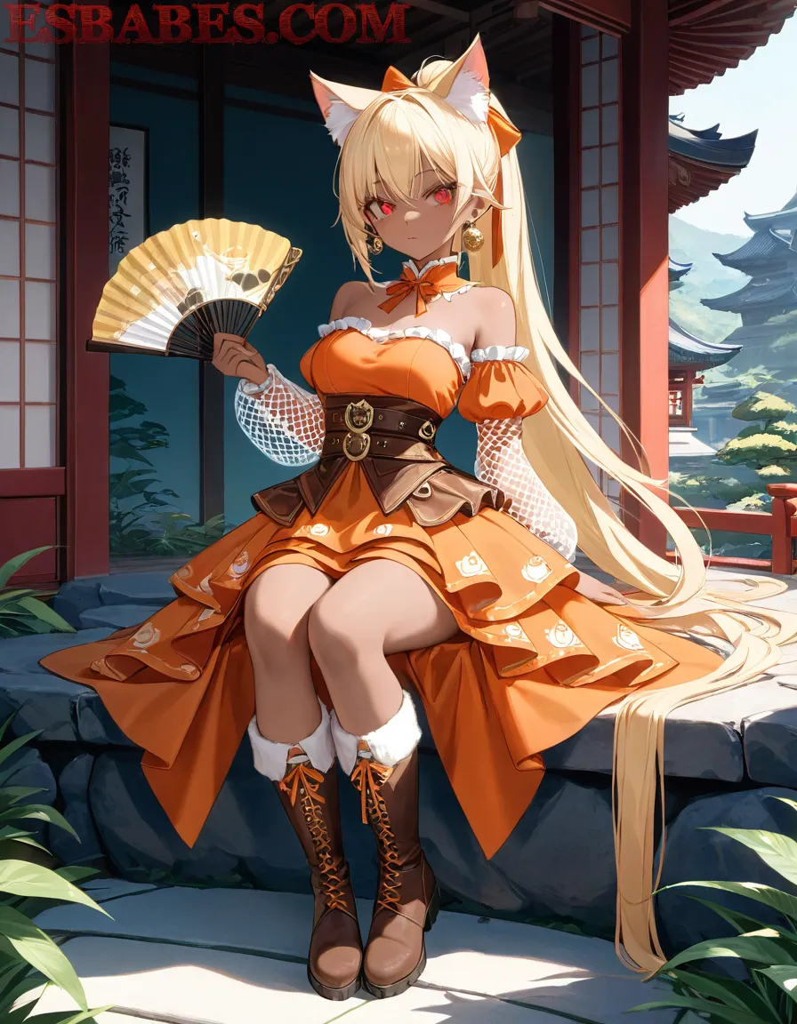 Arte ilustración increíble de Anime Movies Samurai Champloo Bishoujo Reverse Harem Doujinshi generado por IA