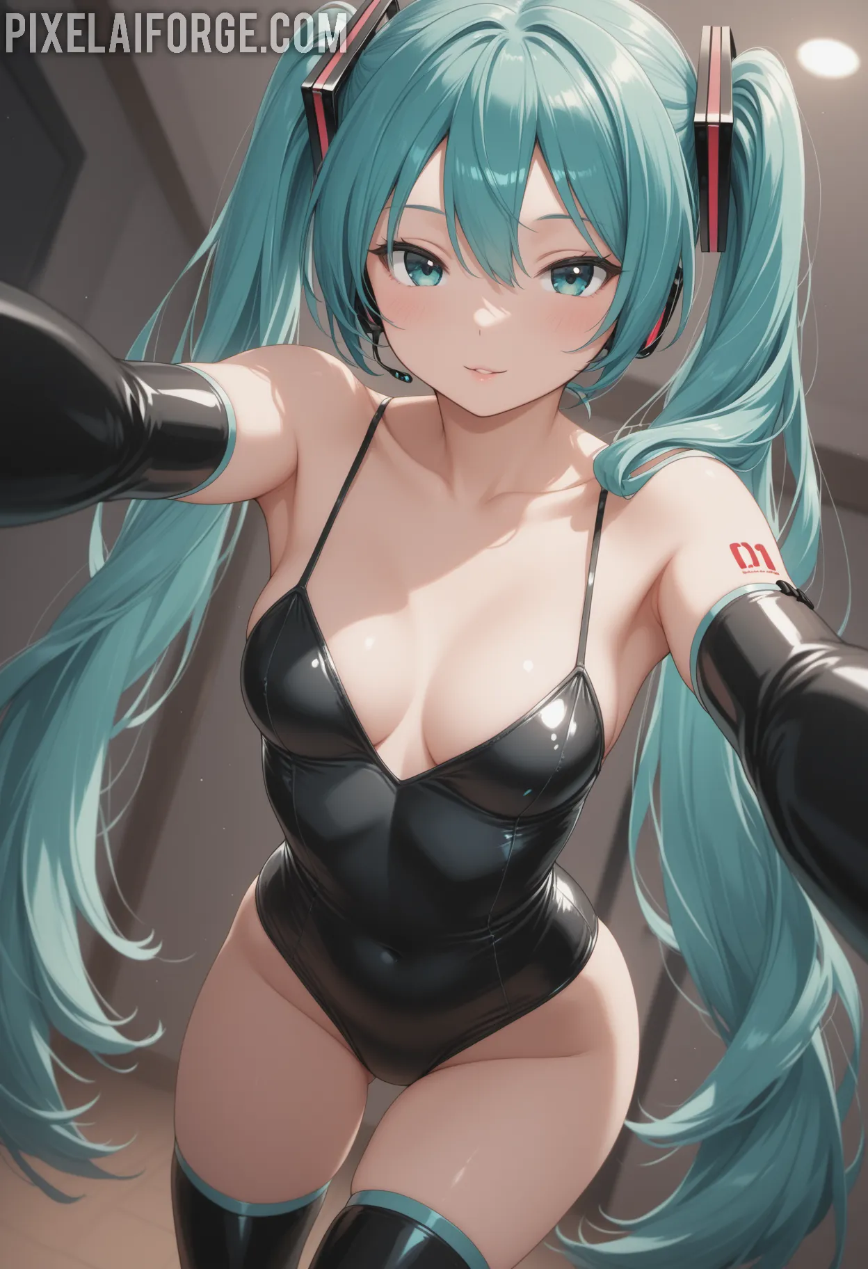 Arte ilustración increíble de Anime Movies Yoasobi Shonen Reverse Harem Tsundere generado por IA