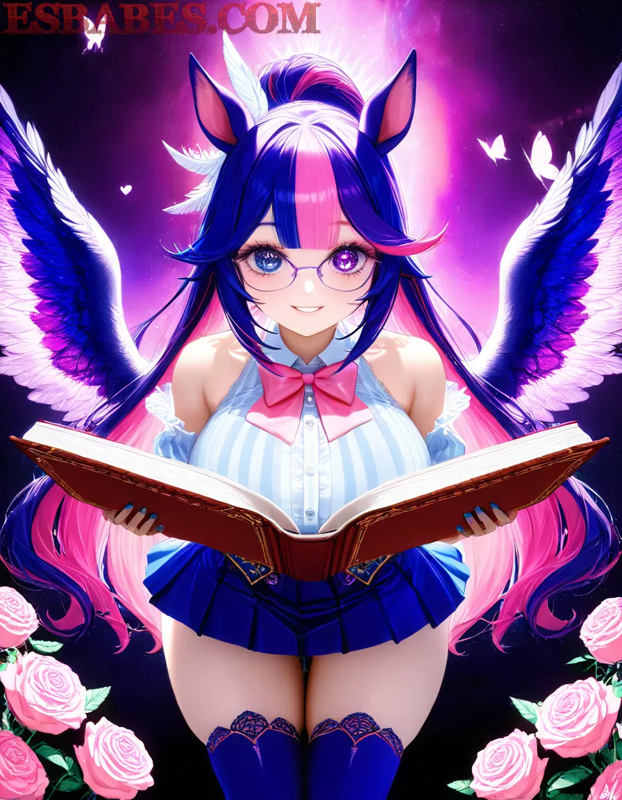 Arte ilustración increíble de Anime Music Bishounen Shoujo Ai Lolicon Reverse Harem generado por IA