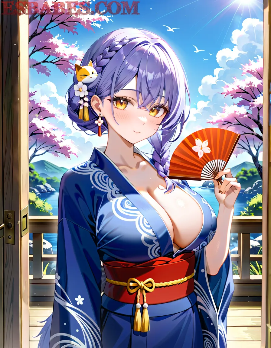 Arte ilustración increíble de Anime My Hero Academia Bleach Samurai Champloo Eroge generado por IA