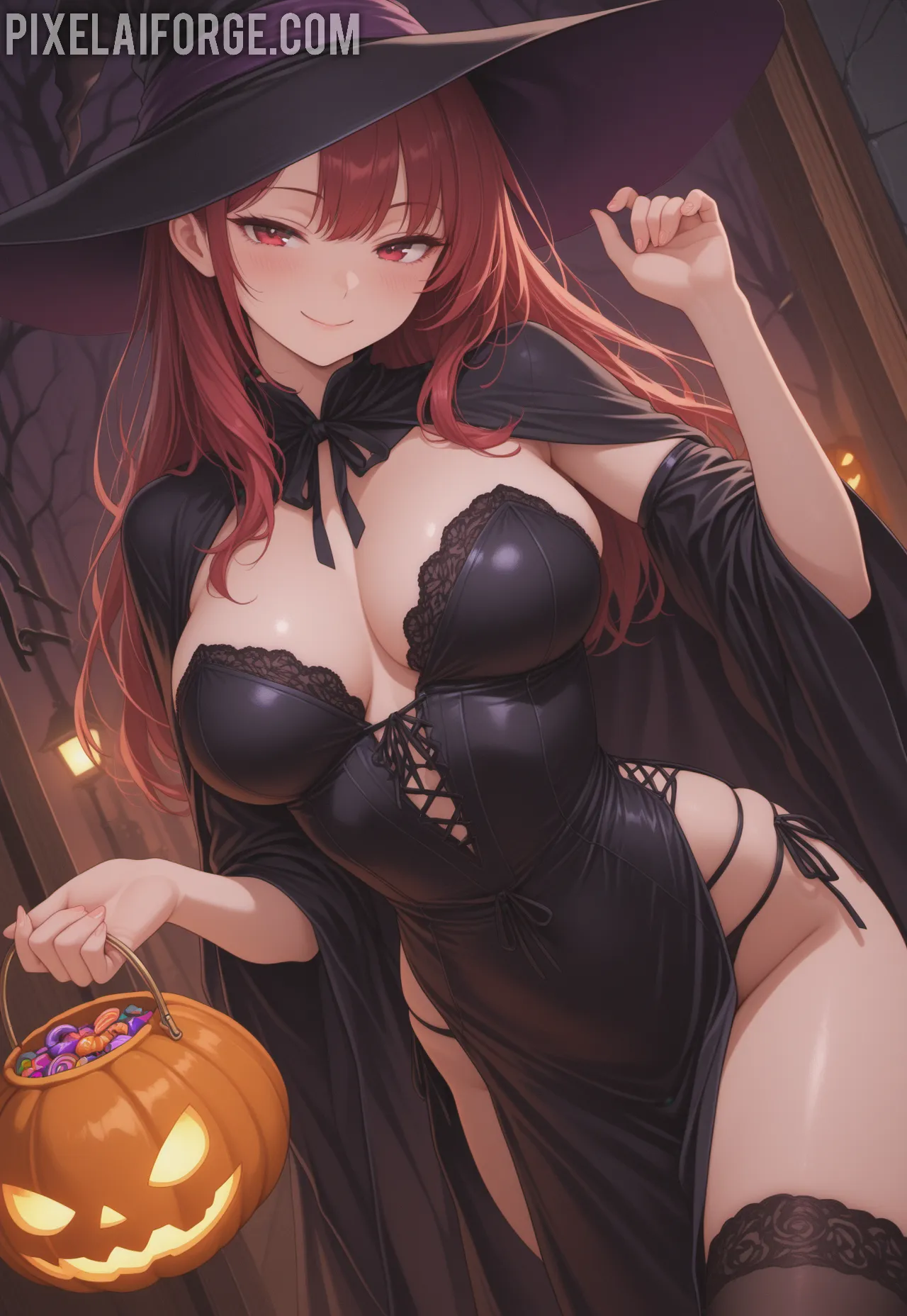 Arte ilustración increíble de Anime Naruto Hunter X Hunter Seinen Tsundere generado por IA