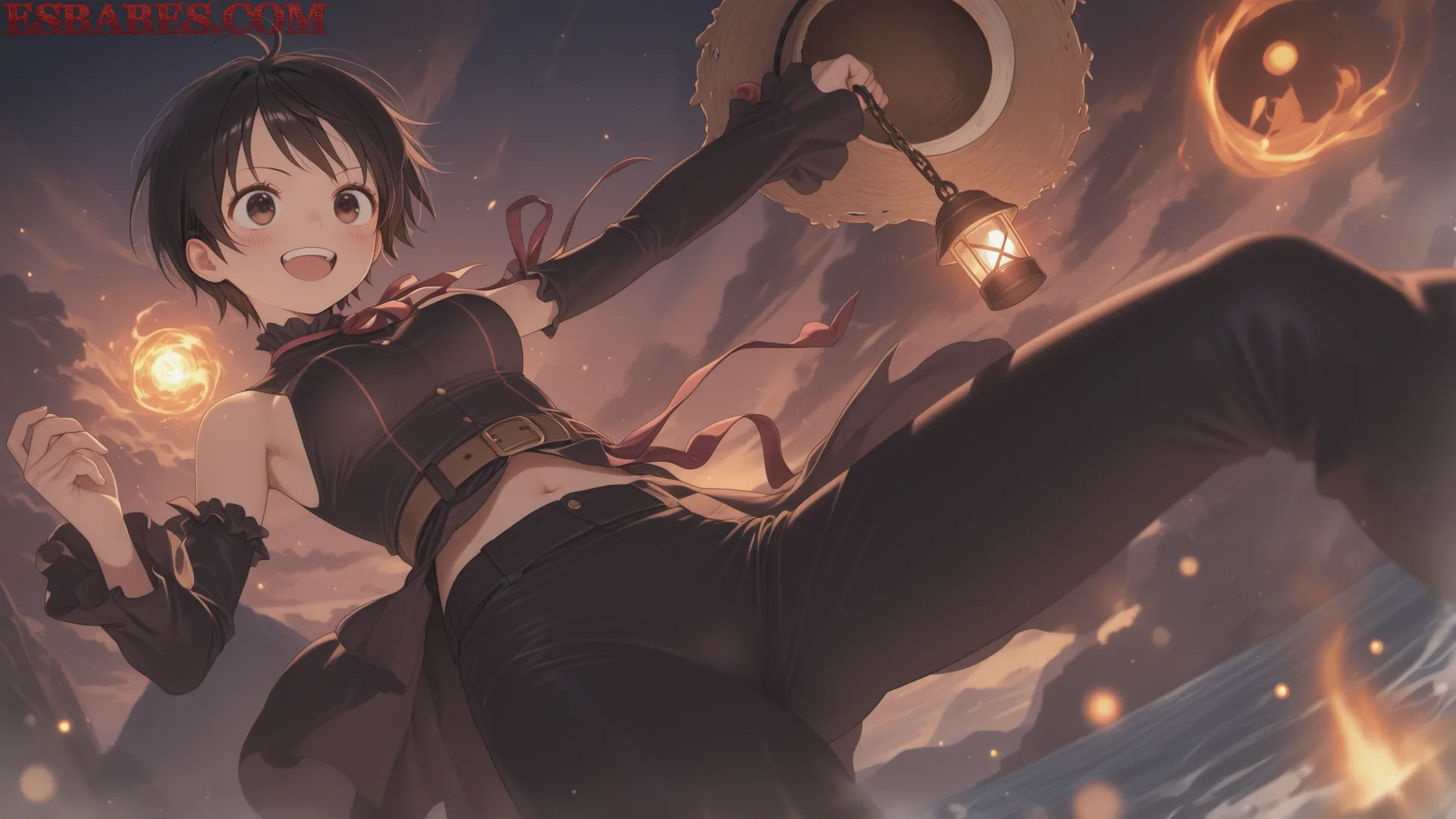 Arte ilustración increíble de Anime Netflix Anime Anime Merch Yuri Shotacon generado por IA