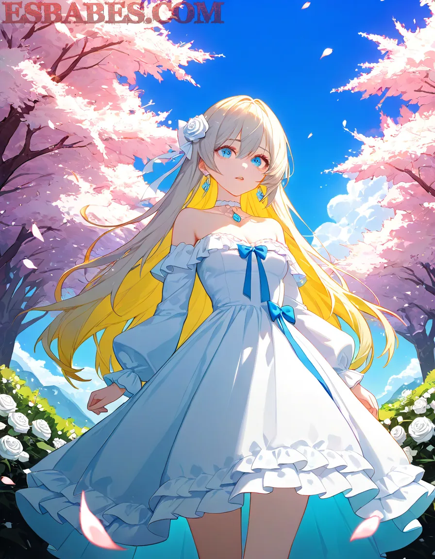 Arte ilustración increíble de Anime Online Anime Expo Anime Streaming Reverse Harem Maid generado por IA