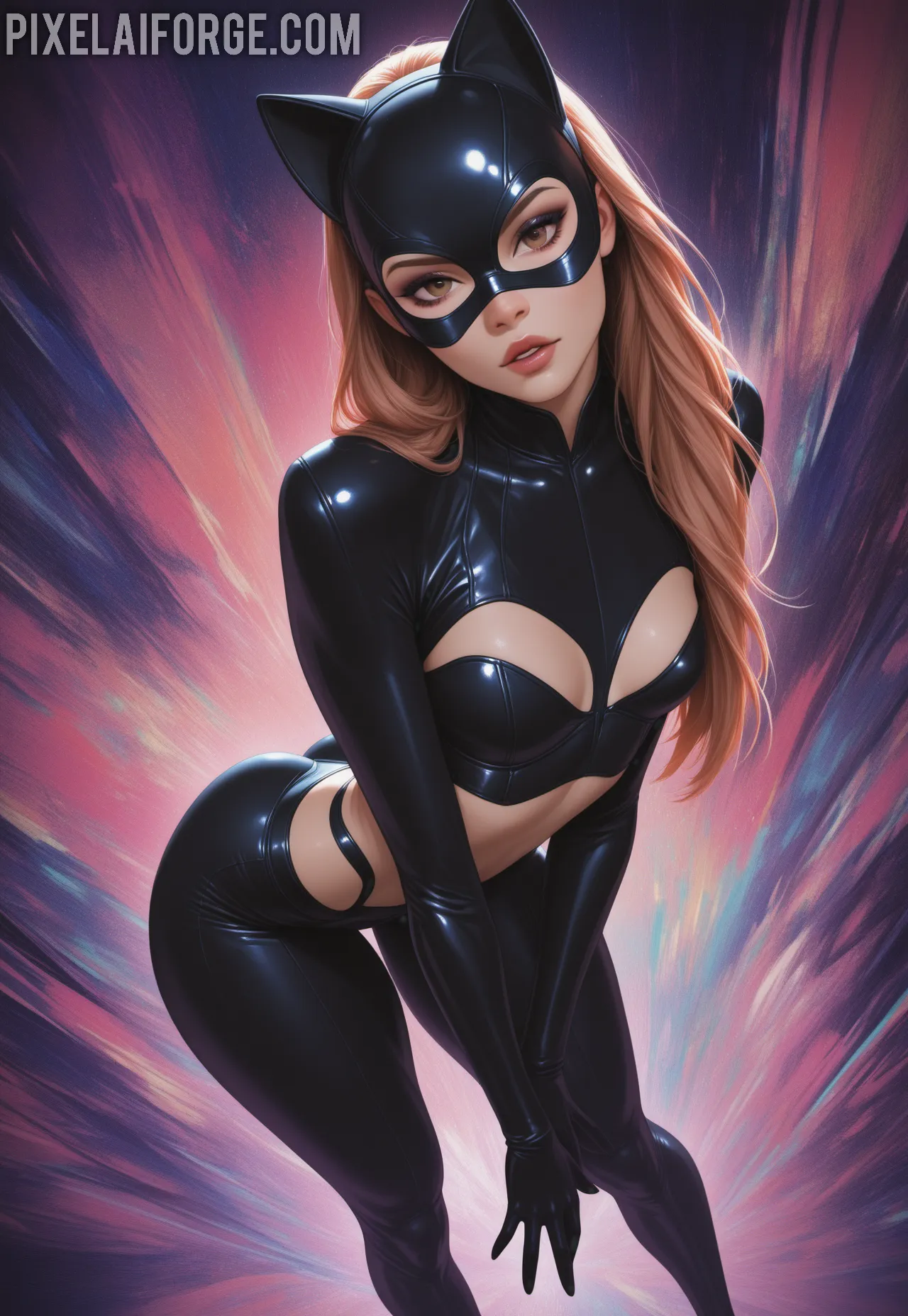 Arte ilustración increíble de Anime Online Anime List Luffy Catgirl Shounen Ai generado por IA