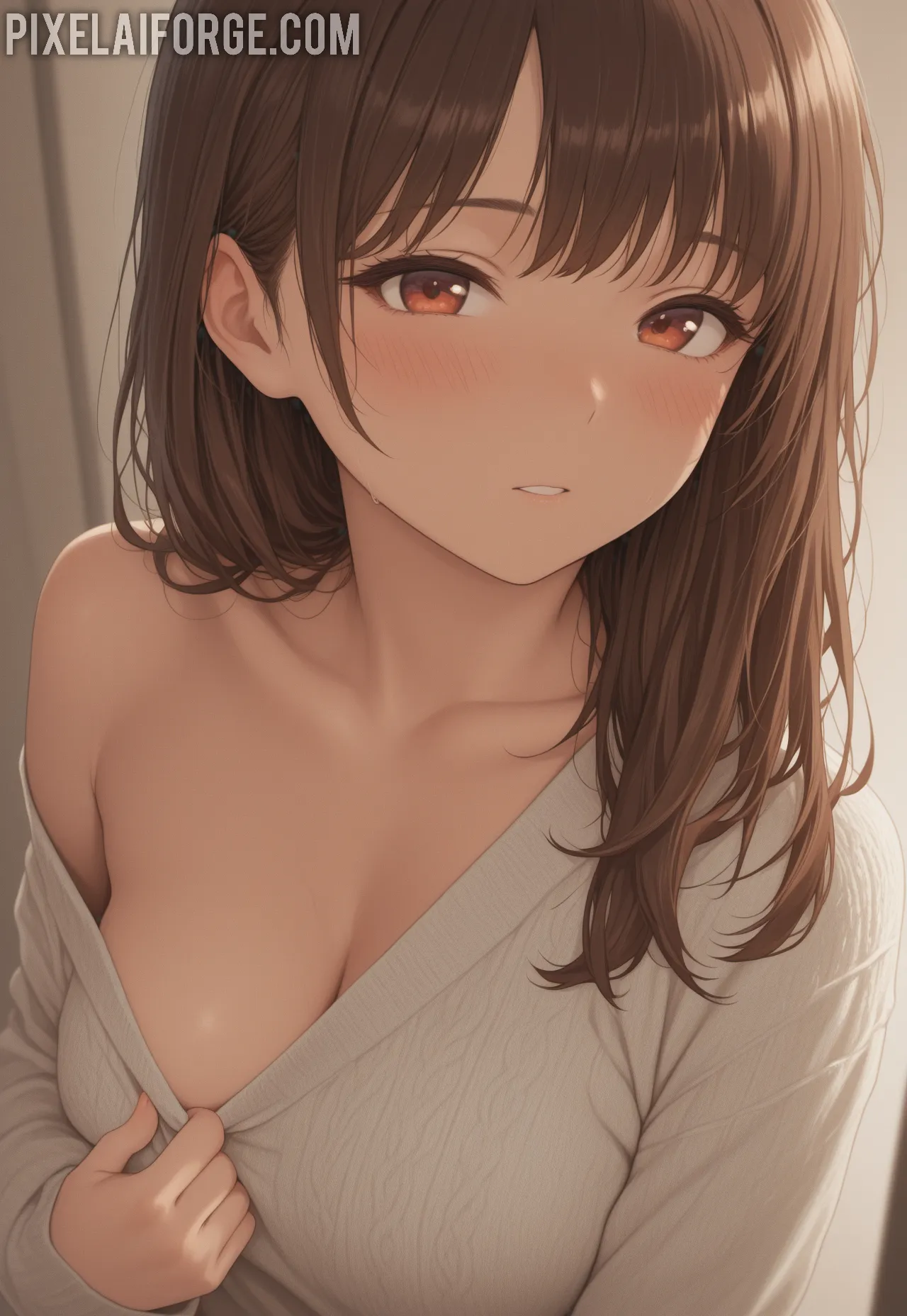 Arte ilustración increíble de Anime Online Anime Series Anime Trailer Anime Merch Lolicon generado por IA