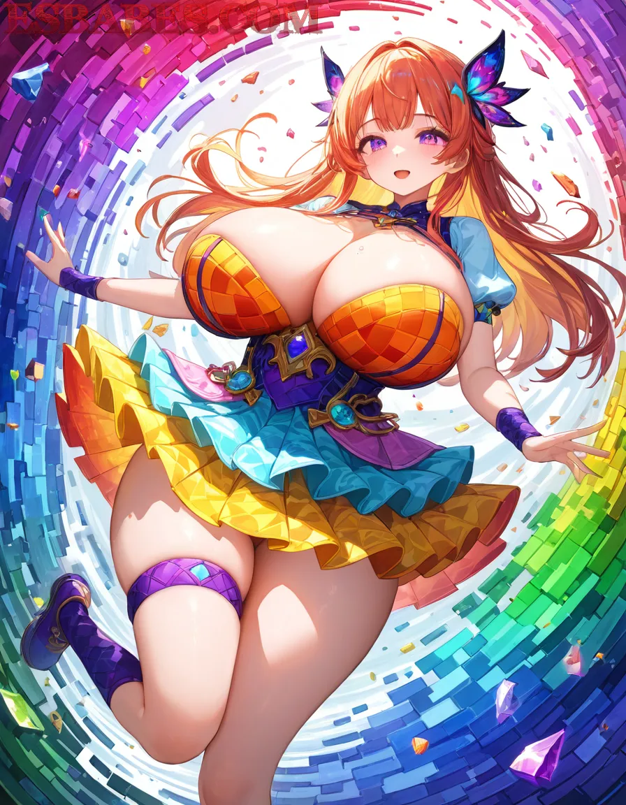 Arte ilustración increíble de Anime Online Attack On Titan Anime Series Lolicon Shotacon generado por IA