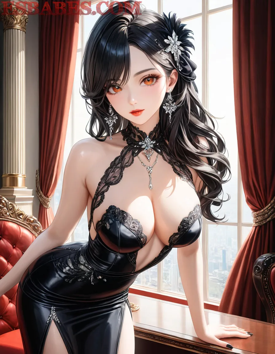 Arte ilustración increíble de Anime Online Demon Slayer Shounen Ai Tsundere Ero generado por IA