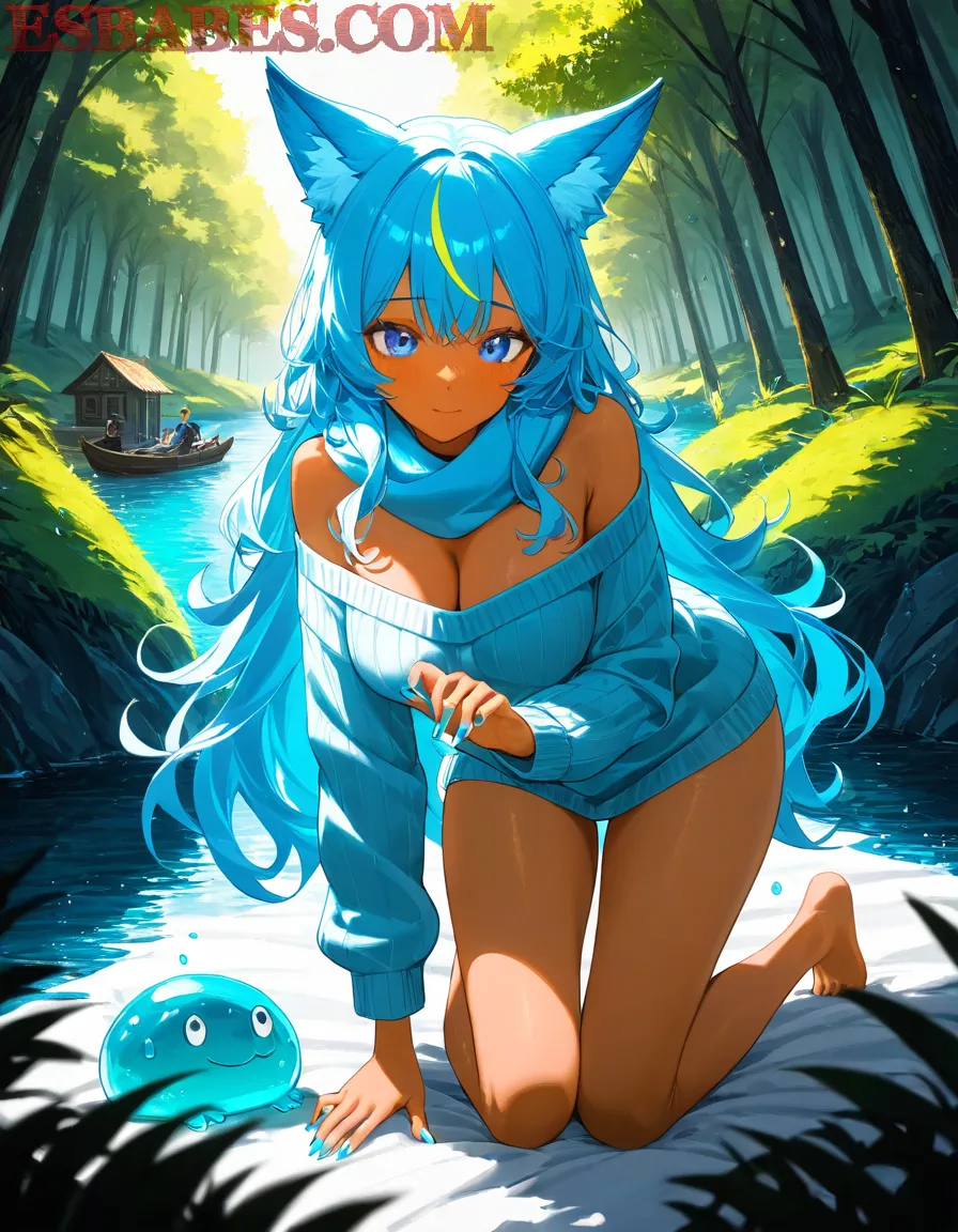 Arte ilustración increíble de Anime Online Haikyuu Steins Gate Anime Merch Yandere generado por IA