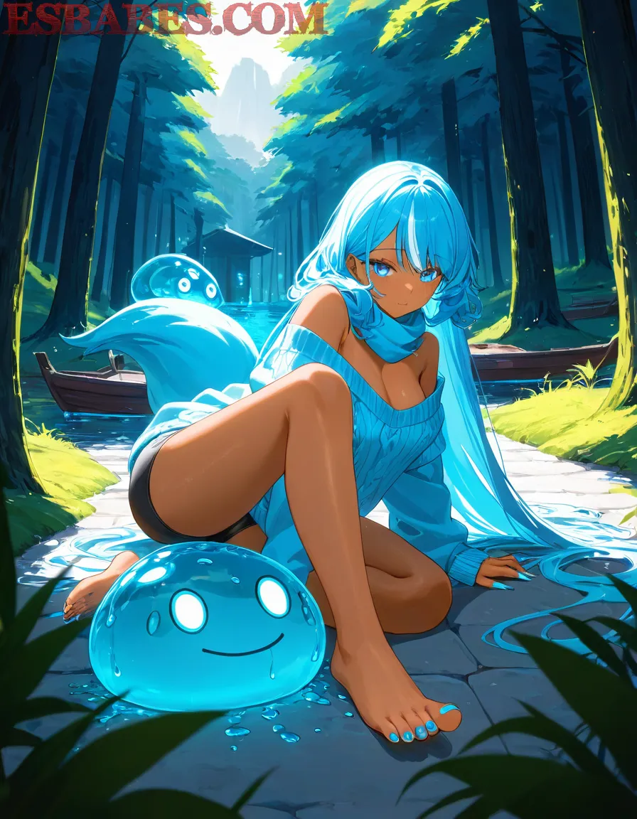 Arte ilustración increíble de Anime Online Hentai Samurai Champloo Shonen Bishoujo generado por IA