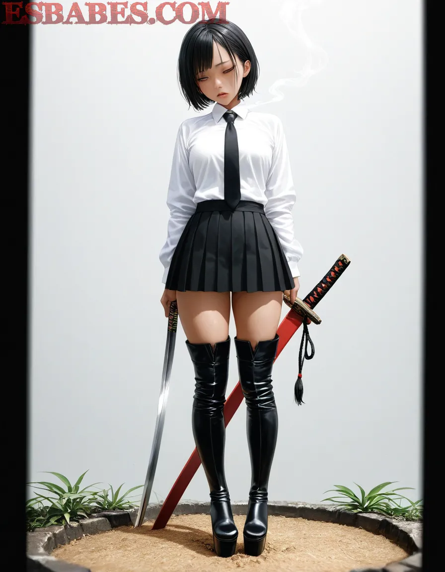 Arte ilustración increíble de Anime Online Samurai Champloo Crunchyroll Anime 2025 Anime Merch generado por IA