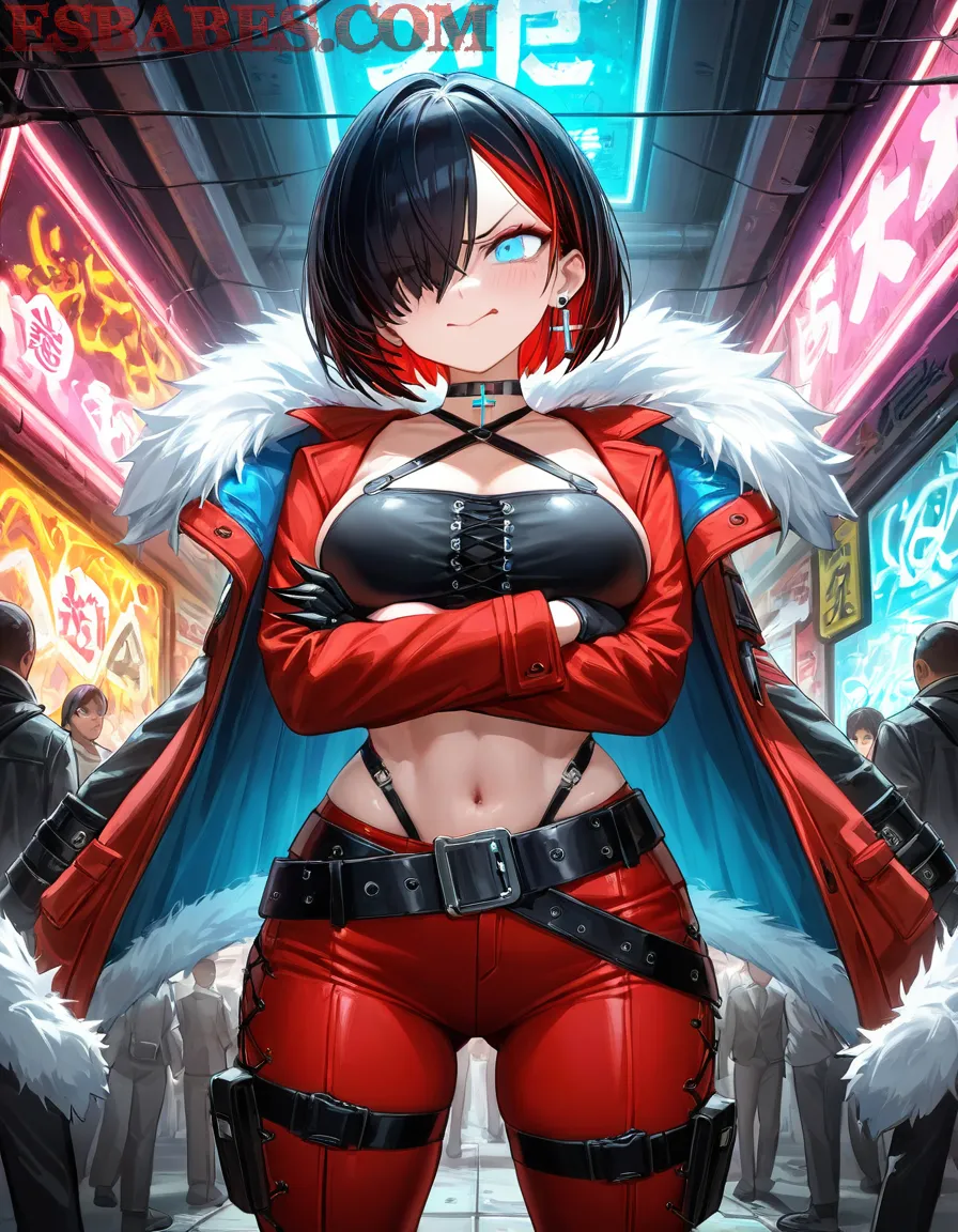 Arte ilustración increíble de Anime Online Yaoi Bara Tsundere Yandere generado por IA