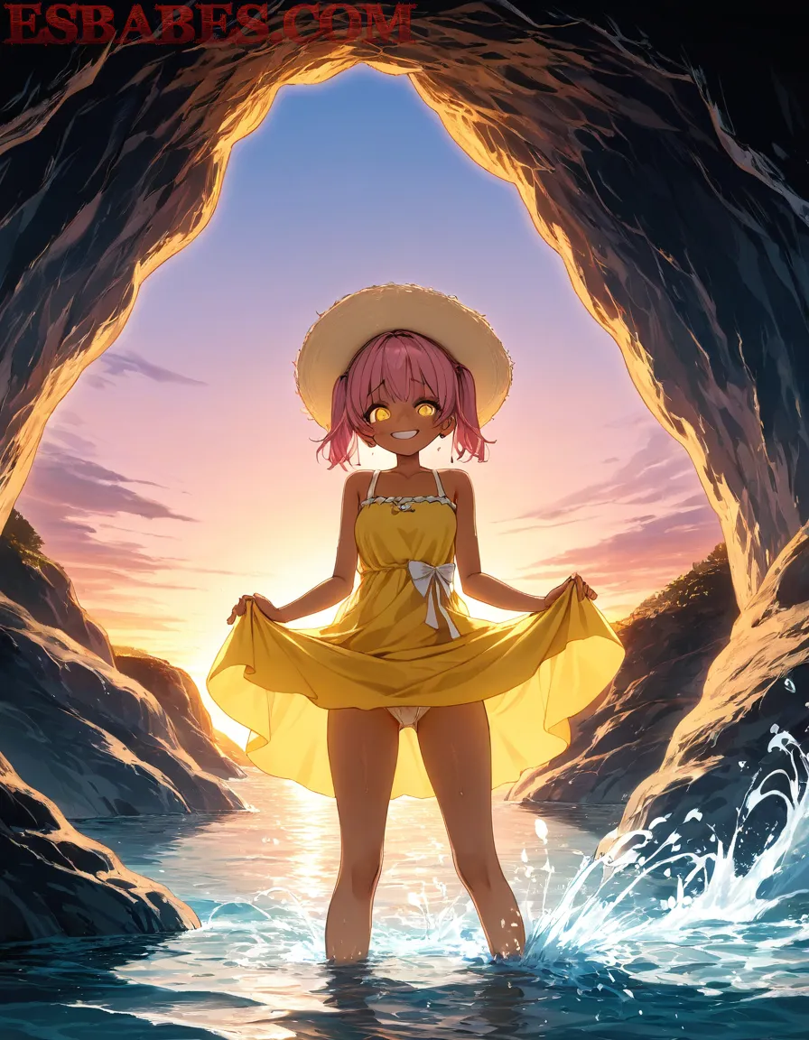 Arte ilustración increíble de Anime Opening Goku Neon Genesis Evangelion Shotacon Tsundere generado por IA