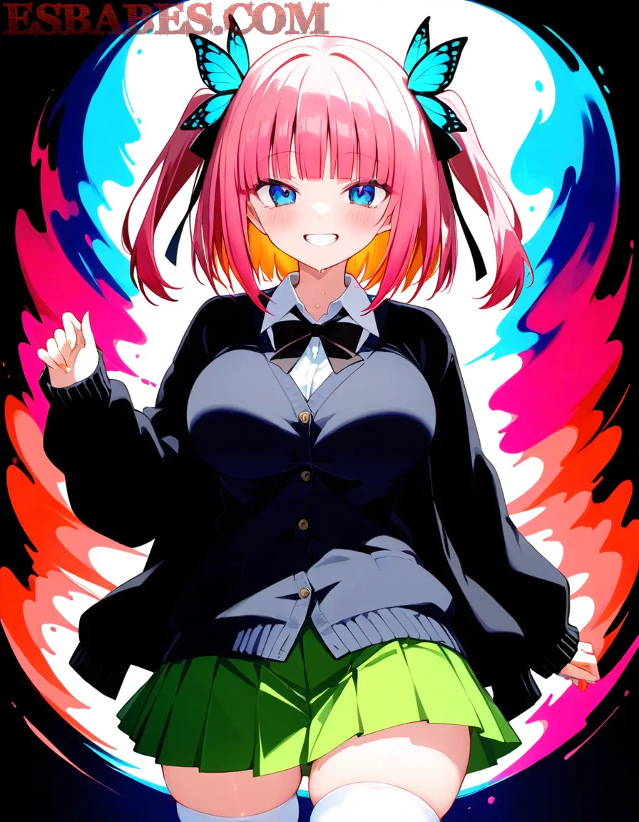 Arte ilustración increíble de Anime Opening New Anime Funimation Oppai Reverse Harem generado por IA