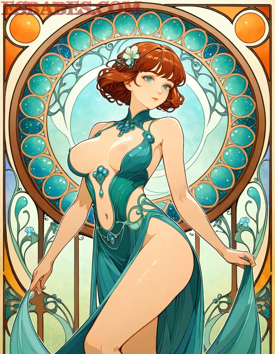 Arte ilustración increíble de Anime Oshi No Ko Gojo Satoru Bishoujo Shotacon generado por IA