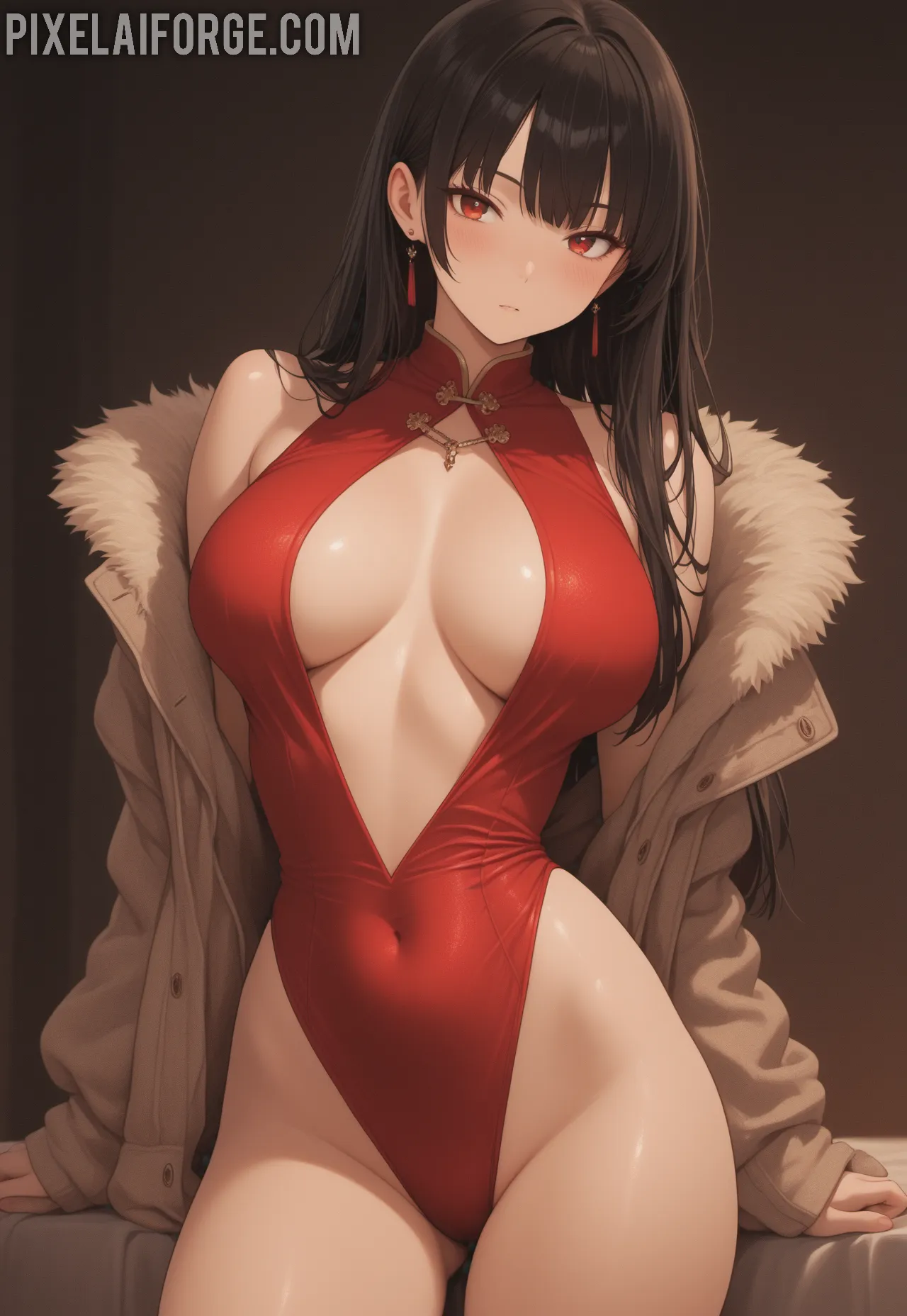 Arte ilustración increíble de Anime Season Anime Streaming Luffy Eren Yeager Shoujo Ai generado por IA