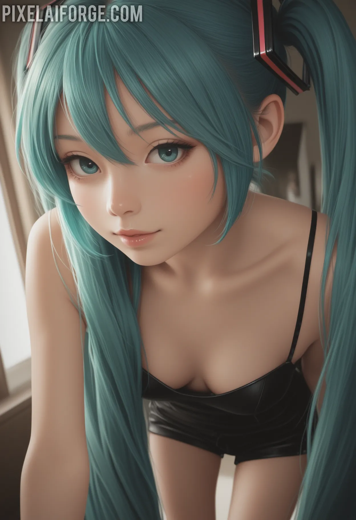 Arte ilustración increíble de Anime Season Cosplay Anime Edit Bishoujo Catgirl generado por IA