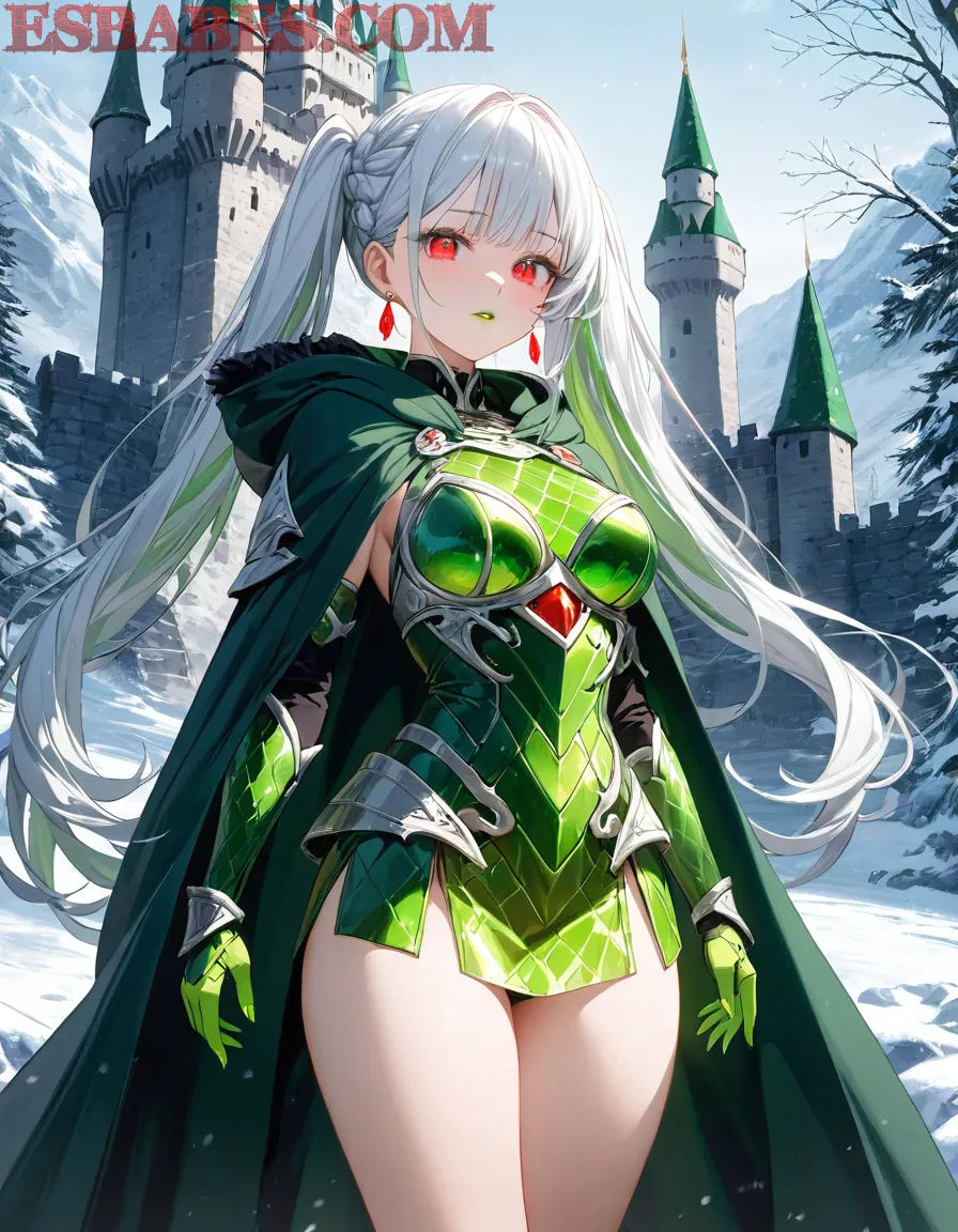 Arte ilustración increíble de Anime Season Lazarus New Anime Ecchi Yandere generado por IA