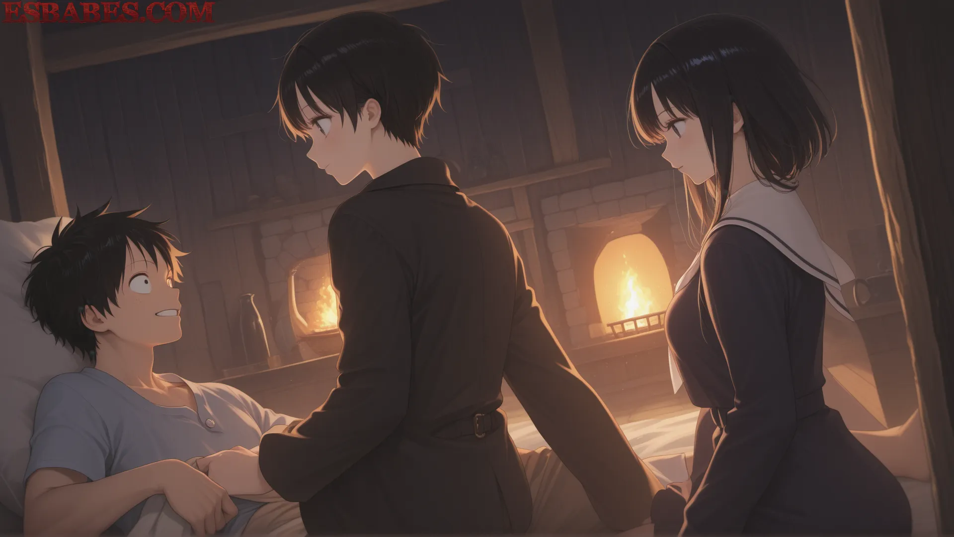 Arte ilustración increíble de Anime Solo Leveling Fan Service Harem Moe generado por IA