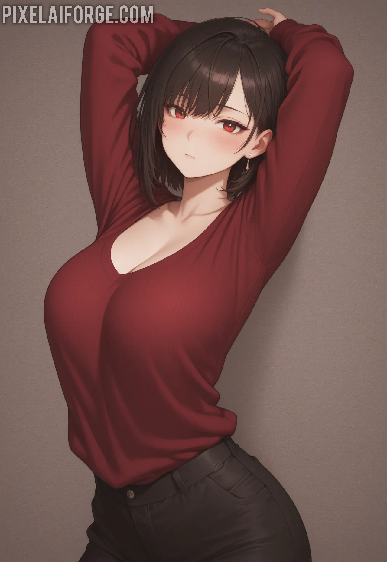 Arte ilustración increíble de Anime Watch Anime Goku Anime Music Vinland Saga generado por IA