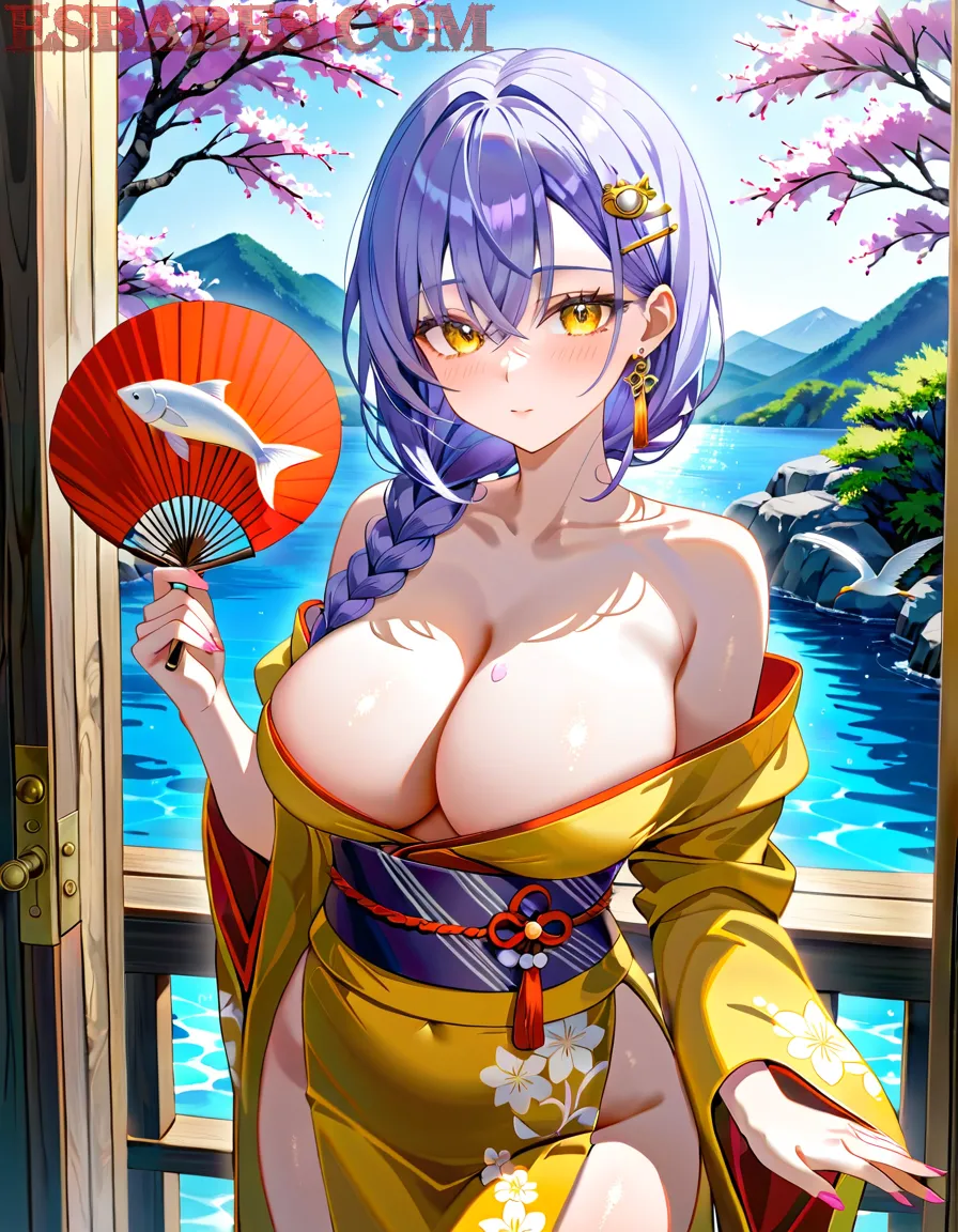 Arte ilustración increíble de Anime Witch Hat Atelier Hunter X Hunter Bishoujo Tentacle generado por IA