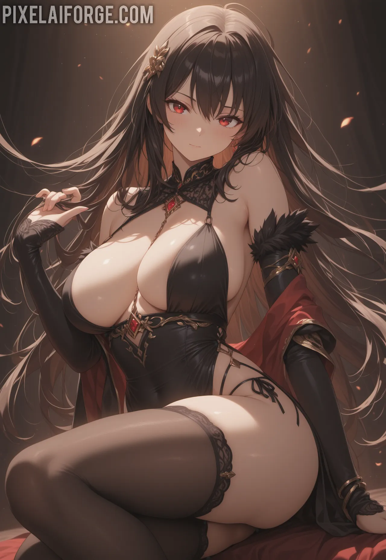 Arte ilustración increíble de Anime Witch Hat Atelier Watch Anime Attack On Titan Samurai Champloo generado por IA