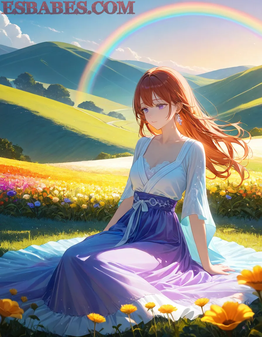 Arte ilustración increíble de Apothecary Diaries Anime Expo Shonen Top Anime Amv generado por IA