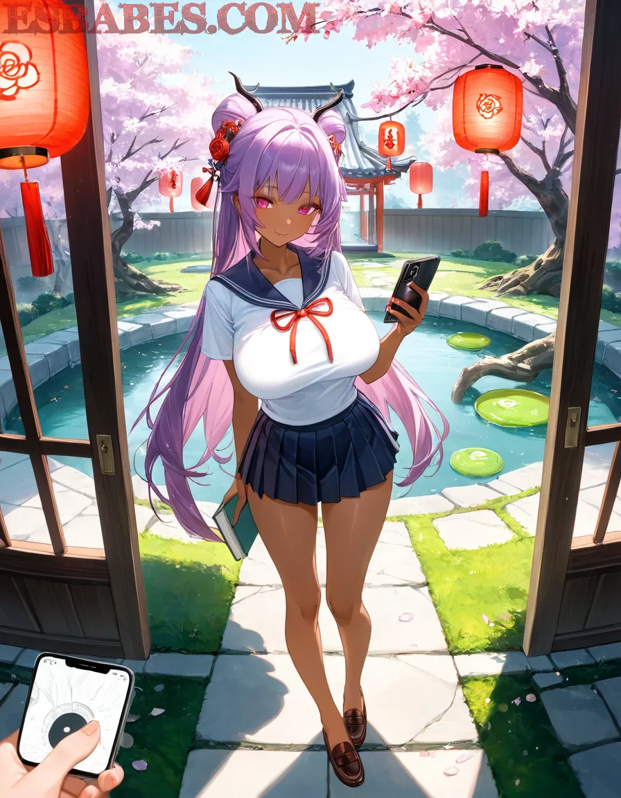 Arte ilustración increíble de Apothecary Diaries Anime Girl Blue Box Kemonomimi Senpai generado por IA