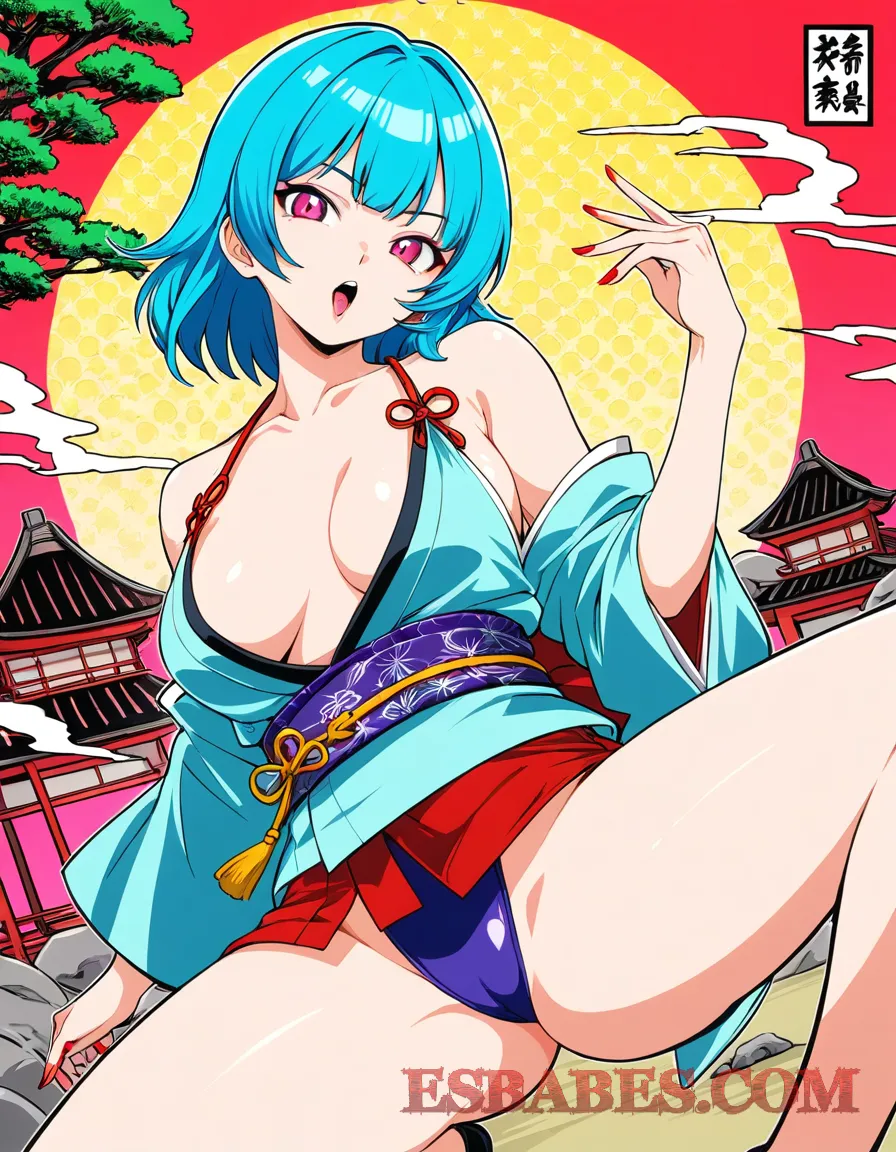 Arte ilustración increíble de Apothecary Diaries Anime Girl Oshi No Ko Frieren Moe generado por IA