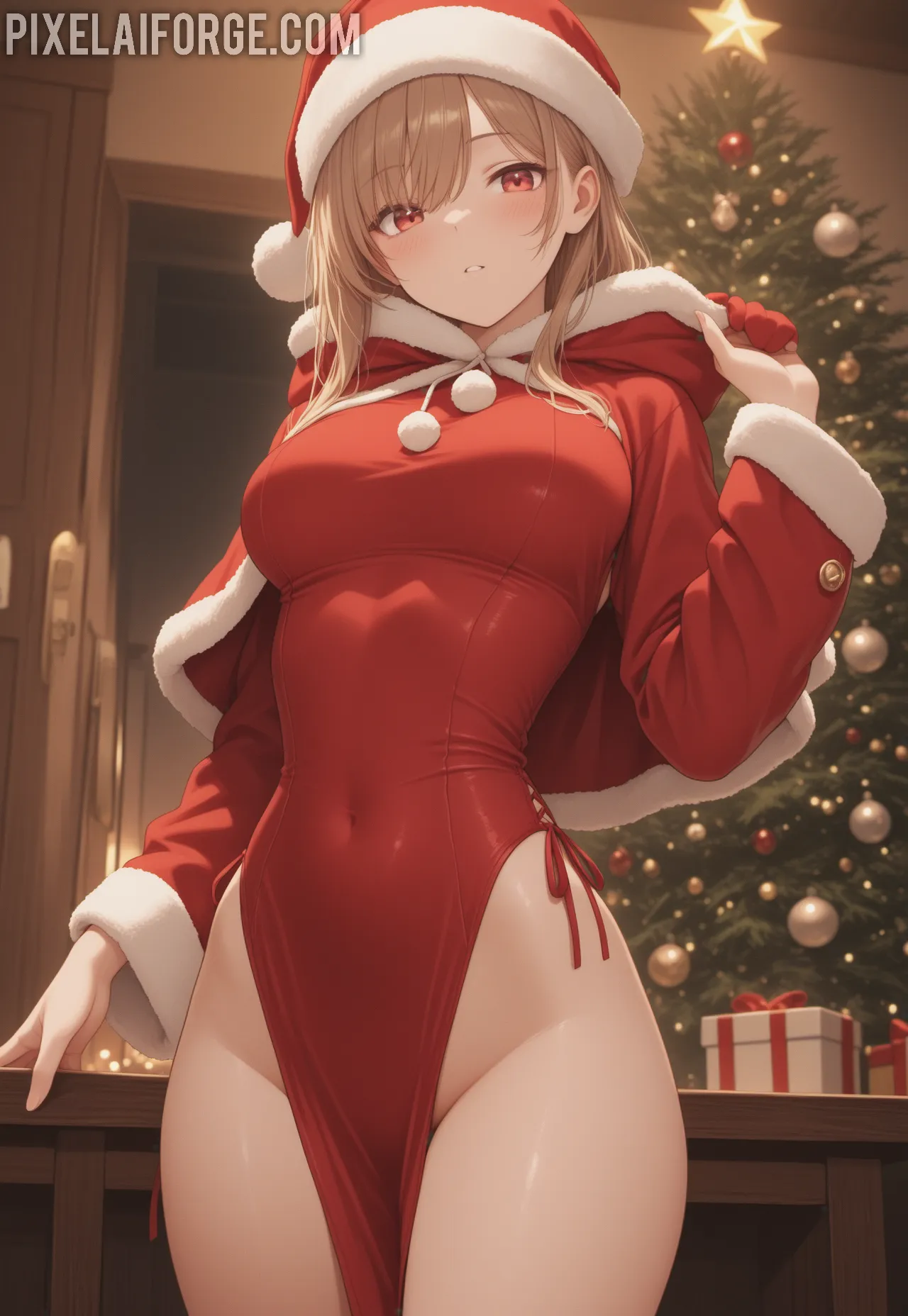 Arte ilustración increíble de Apothecary Diaries Attack On Titan Anime Series Gojo Satoru Catgirl generado por IA