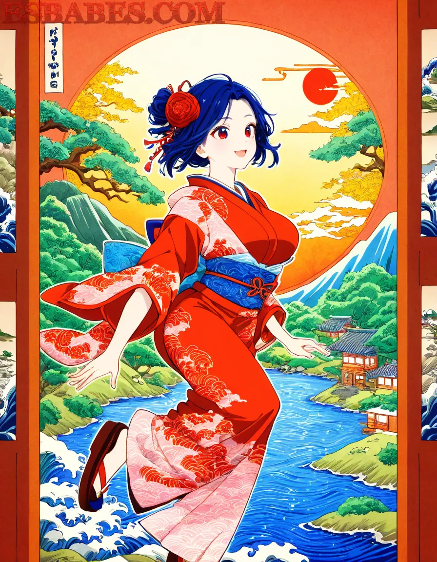 Arte ilustración increíble de Apothecary Diaries Cosplay Shonen Amv Reverse Harem generado por IA