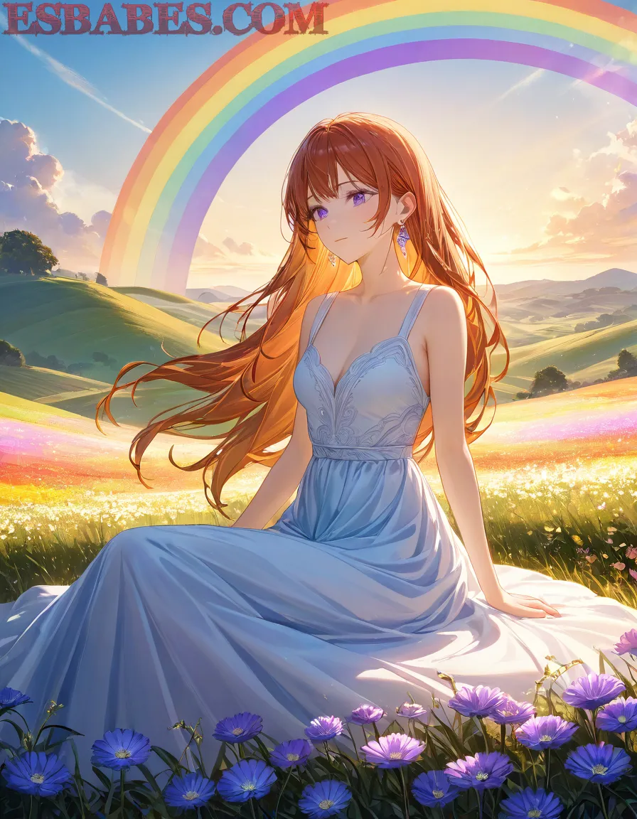 Arte ilustración increíble de Apothecary Diaries Dragon Ball Frieren Catgirl Shounen Ai generado por IA