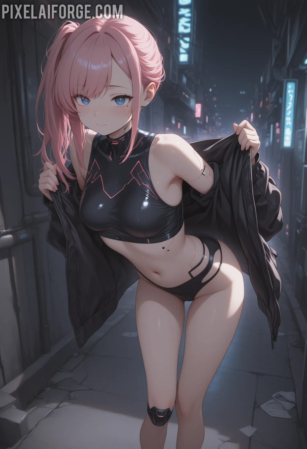 Arte ilustración increíble de Apothecary Diaries Free Anime Hentai Hidive Anime Expo generado por IA