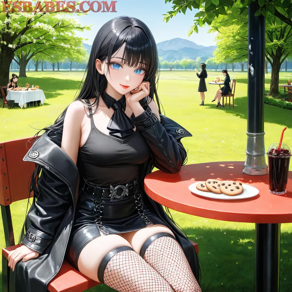 Arte ilustración increíble de Apothecary Diaries Frieren Tokyo Revengers Lolicon Moe generado por IA