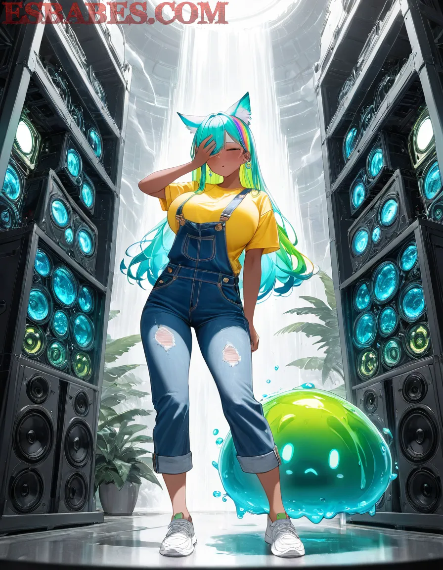 Arte ilustración increíble de Apothecary Diaries Kaiju No 8 Anime Girl Anime Expo Erotic generado por IA