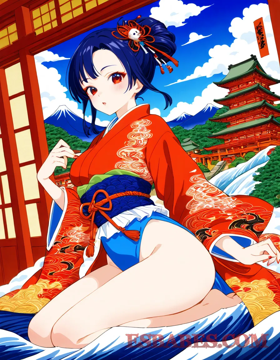 Arte ilustración increíble de Apothecary Diaries Naruto Anime Season Manga Anime Opening generado por IA