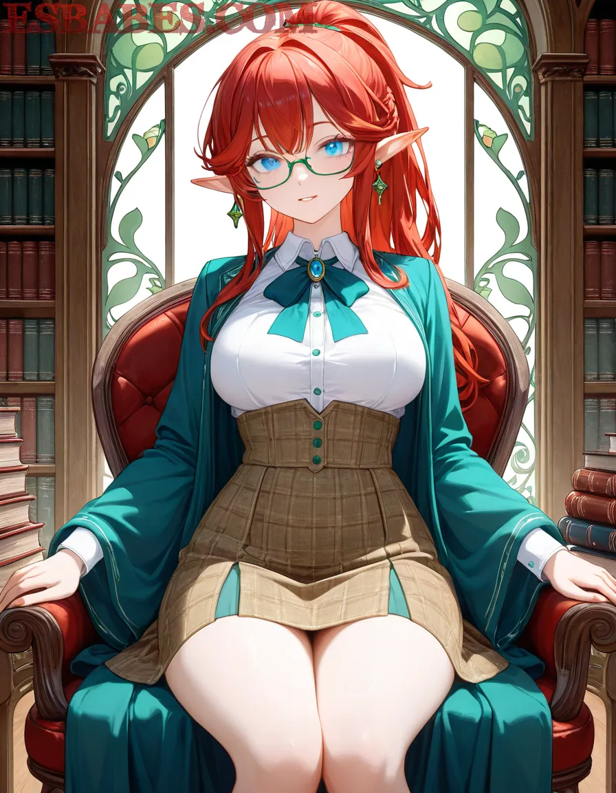 Arte ilustración increíble de Attack On Titan Anime Games Eren Yeager Yuri Harem generado por IA