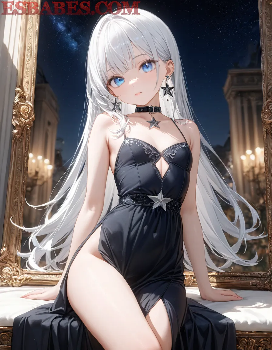 Arte ilustración increíble de Attack On Titan Anime Opening Oshi No Ko Bishoujo Shoujo Ai generado por IA