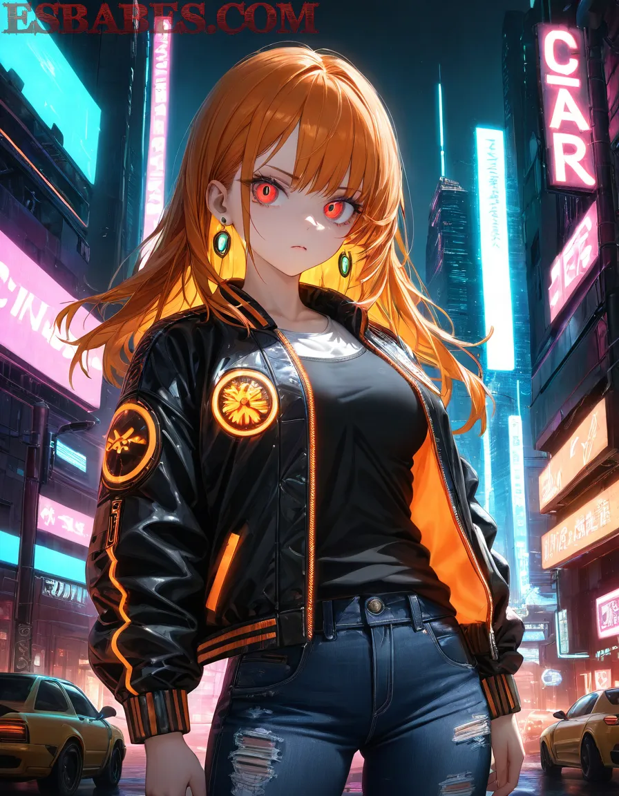 Arte ilustración increíble de Attack On Titan Chainsaw Man Bishoujo Oppai Eroge generado por IA